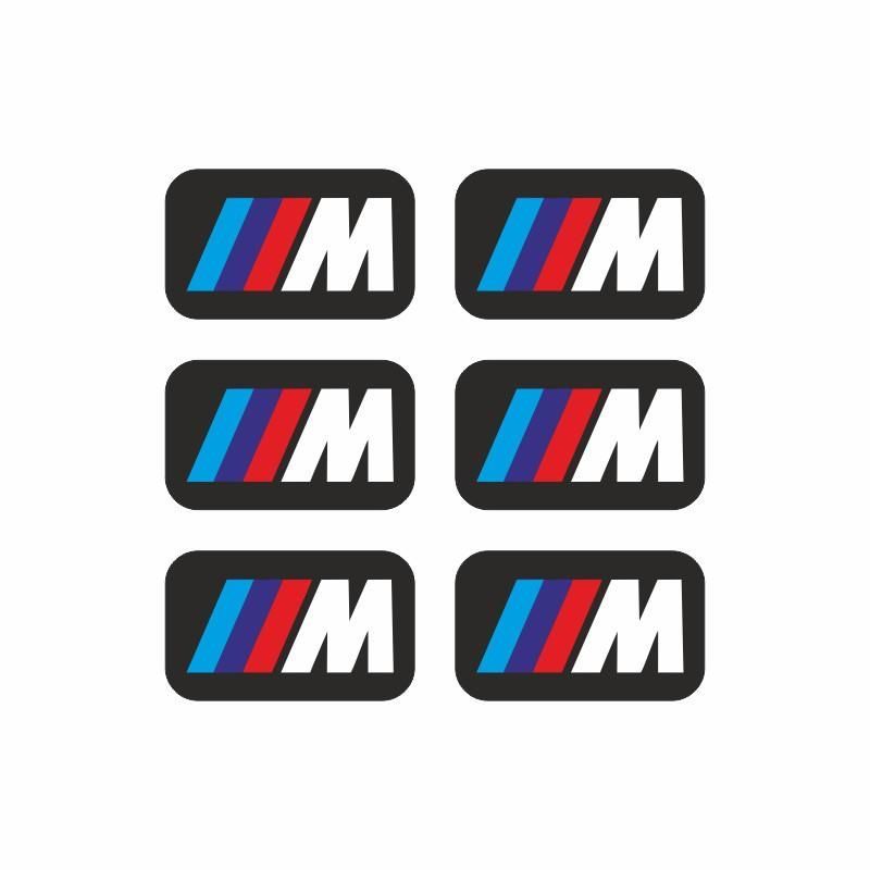 M 6 Lı Logo Damla Stıcker