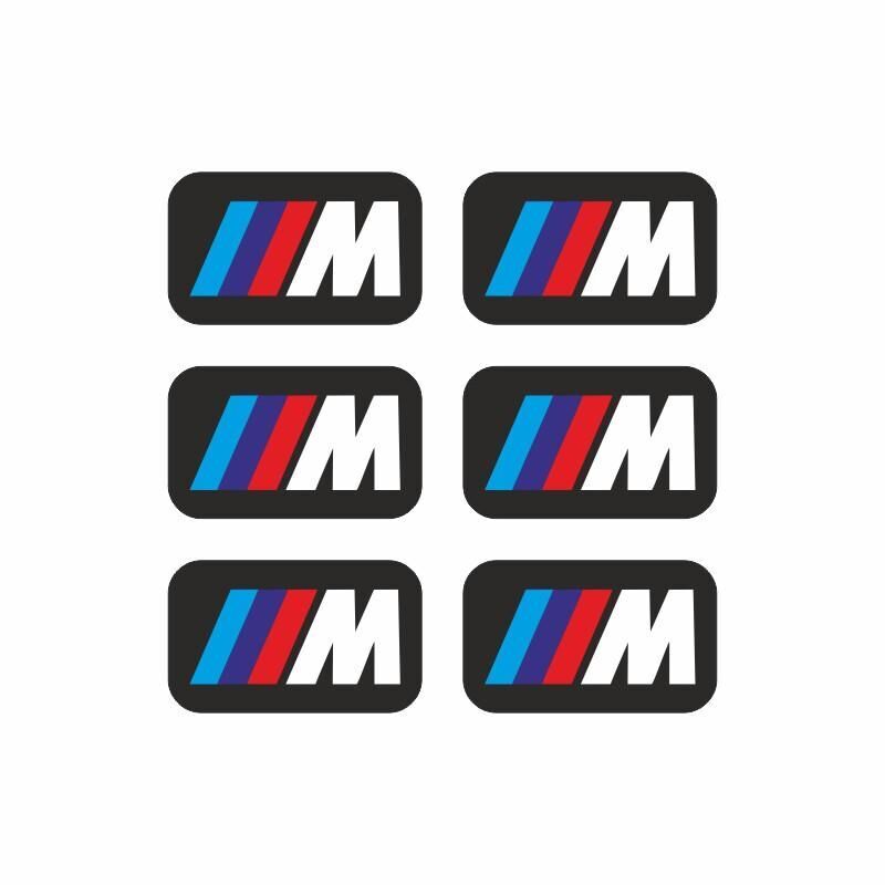 M 6 Lı Logo Damla Stıcker