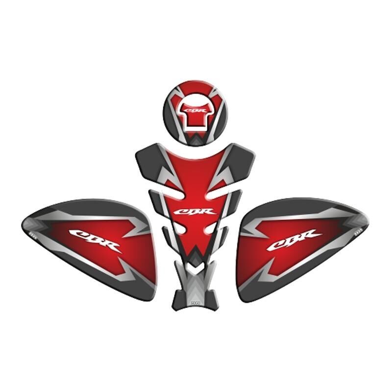 Honda Cbr 125Cc-250Cc 2005 - 2018 Uyumlu Tank Pad Set 002