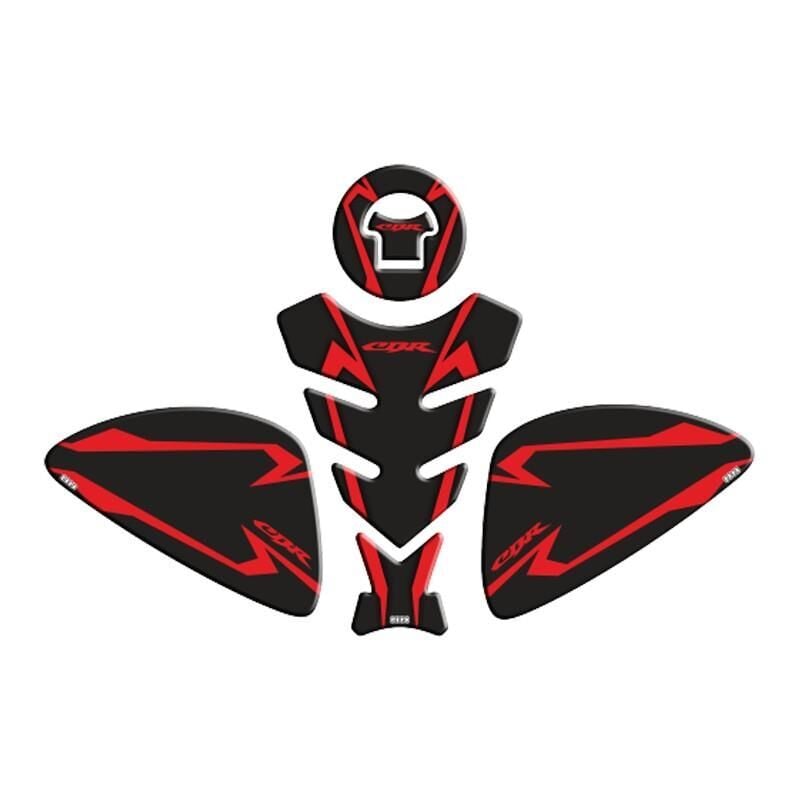 Honda Cbr 125Cc-250Cc 2005 - 2018 Uyumlu Tank Pad Set 005