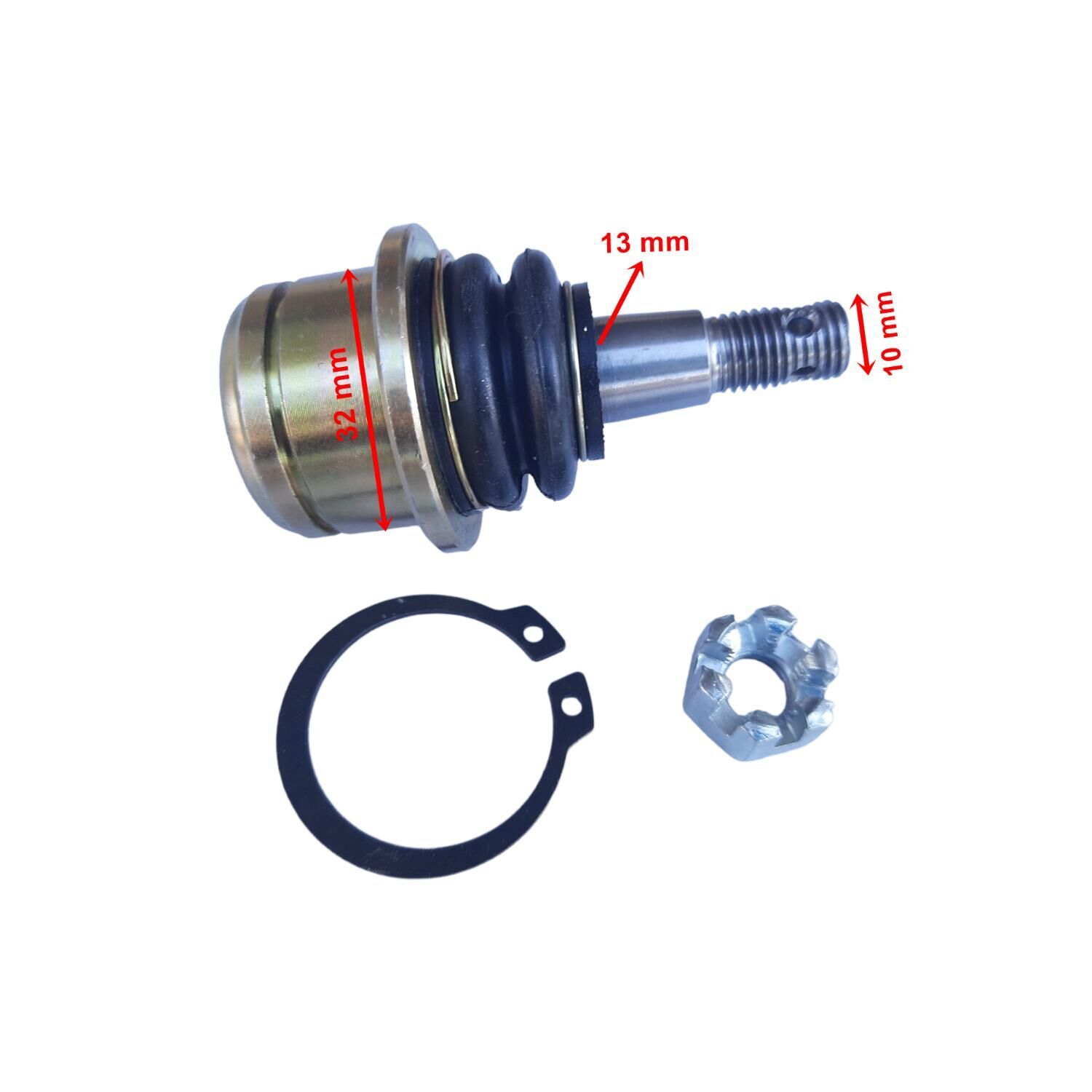 Atv Lx200 Üst Rotil Ters Şapkalı Sekmanlı İth 10 Mm