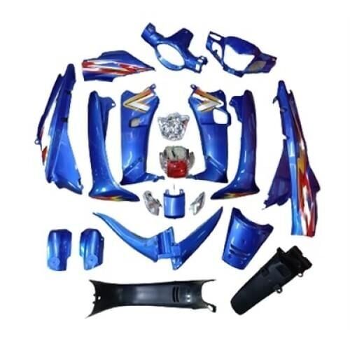 Yuki Gusto Kaporta Seti İthal(Far Stop Dahil) Mavi