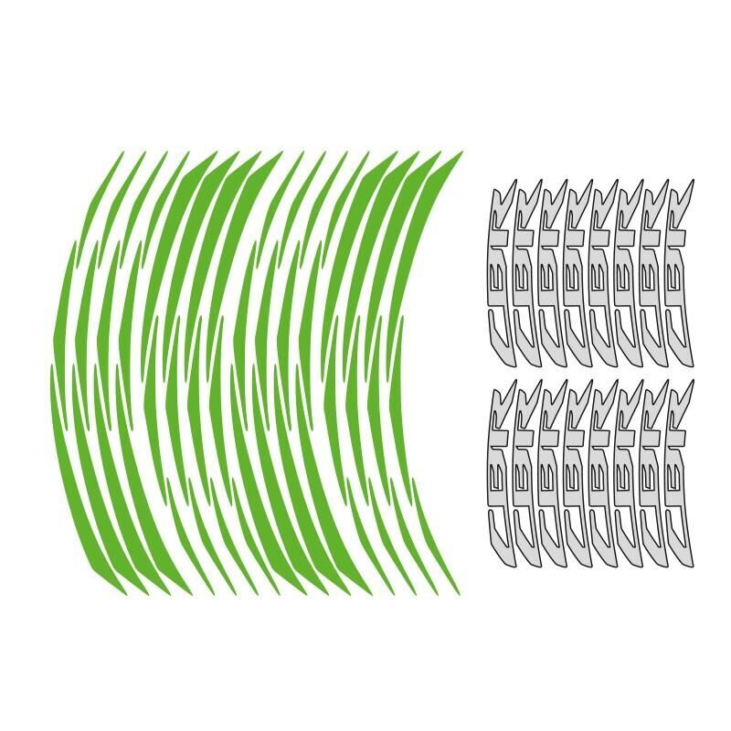 Honda Florasan Yeşil Cbr Uyumlu 1 Set Jant Şeridi