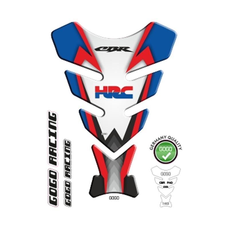 Honda Cbr 125Cc-250Cc 2005 - 2018 Uyumlu Tank Pad 004