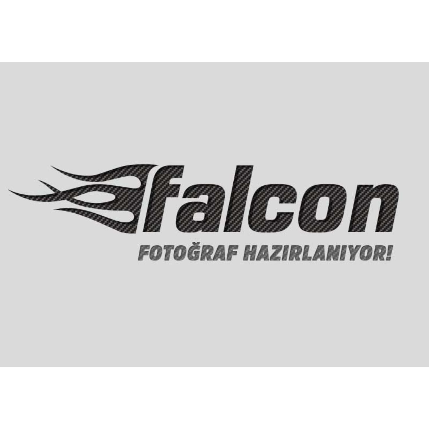 Falcon Ayna Dekoratif Kapak Sağ Siyah Techno 50