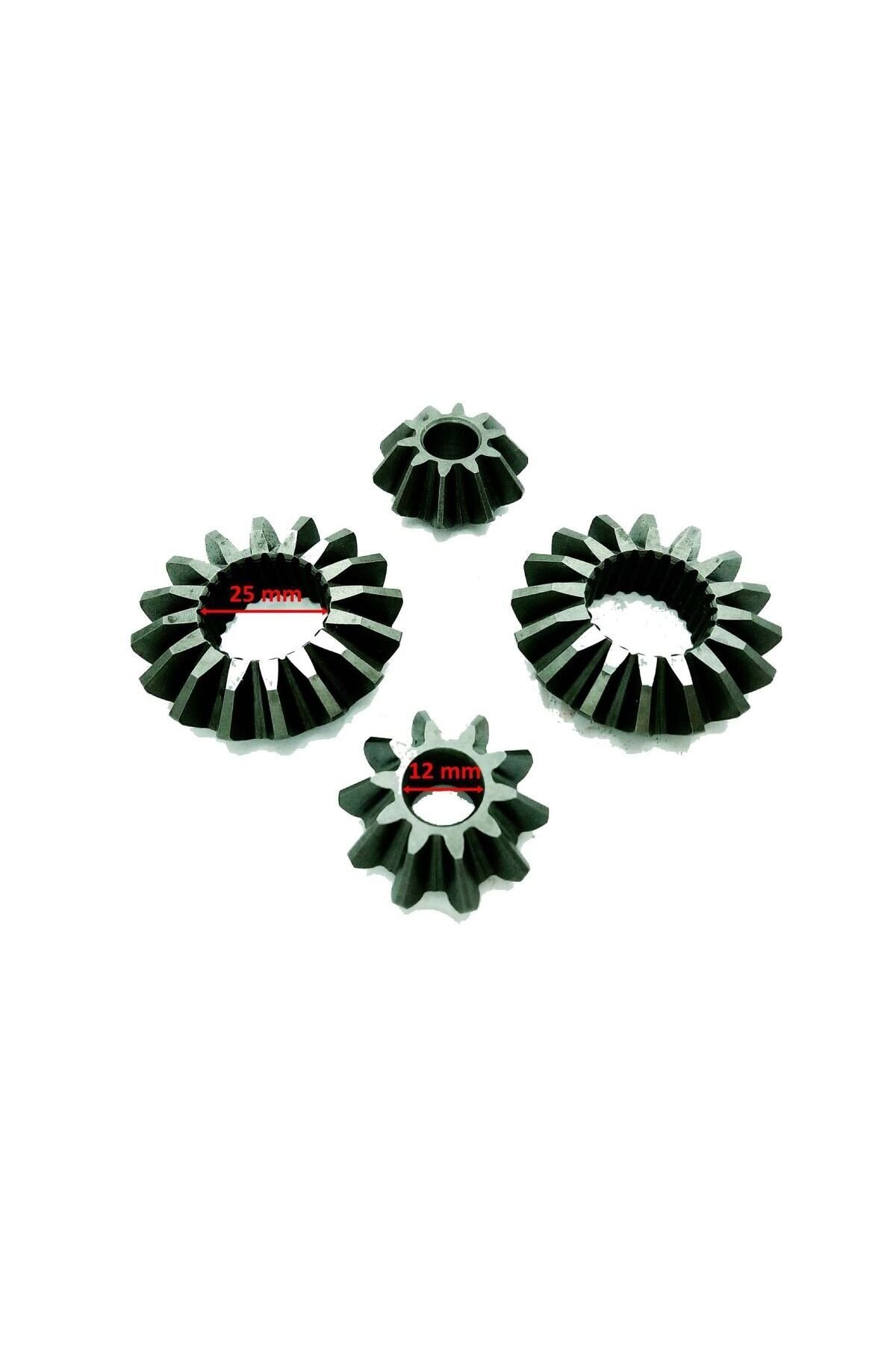 Atv Arka Difransiyel İstavruz Dişli 10-16T İç 25-12X4 Lü Set Öm