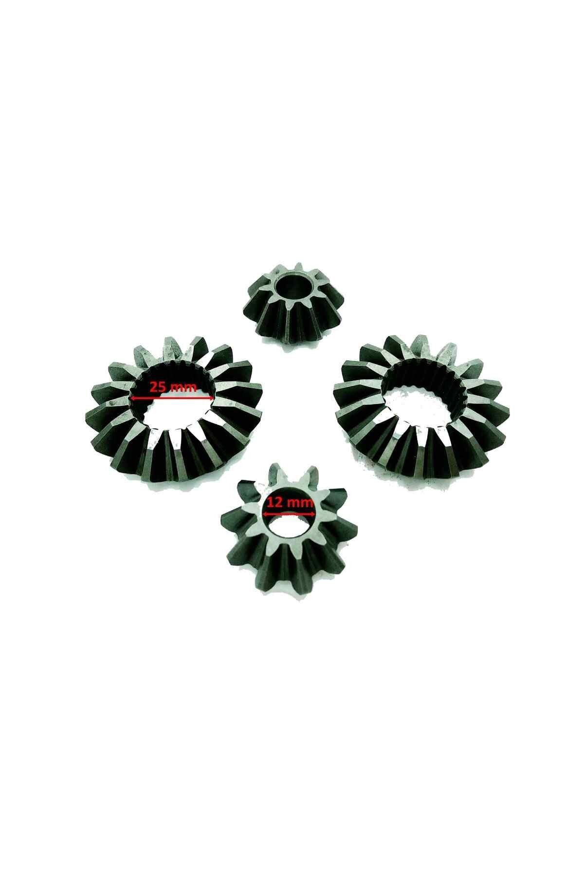Atv Arka Difransiyel İstavruz Dişli 10-16T İç 25-12X4 Lü Set Öm