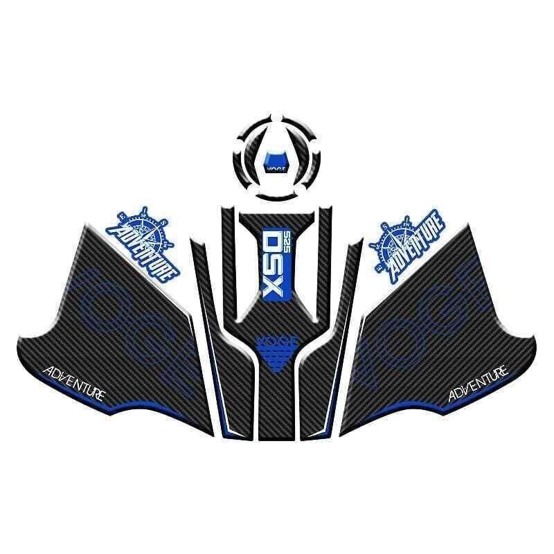 Voge Dsx 525 2022 - 2025 Uyumlu Tank Pad Set 002