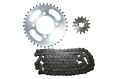 Yamaha Crypton Ön-Arka Dişli Ve Zincir Seti Ncr 37-15T 428-110L