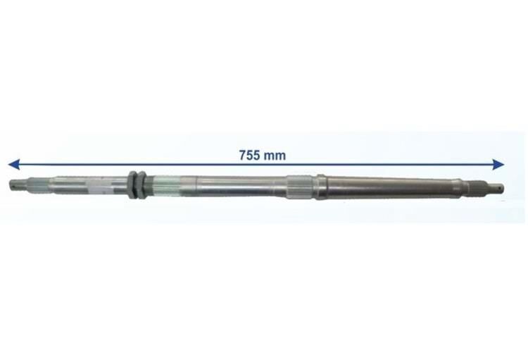 Aks Atv Kanuni 125-f150 Off Road Tek Yivli 30mm-75.5cm-16cm 23 Freze