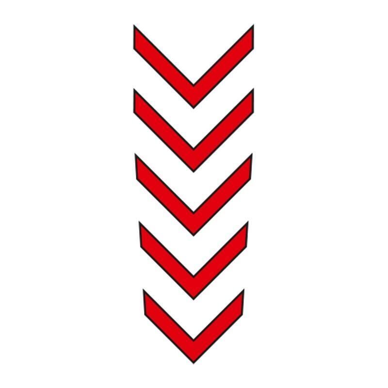 Cg Kırmızı Çamurluk Üst Sticker