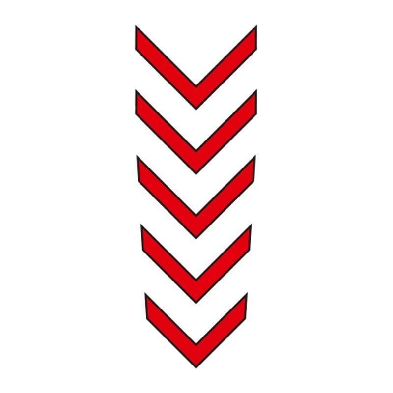 Cg Kırmızı Çamurluk Üst Sticker