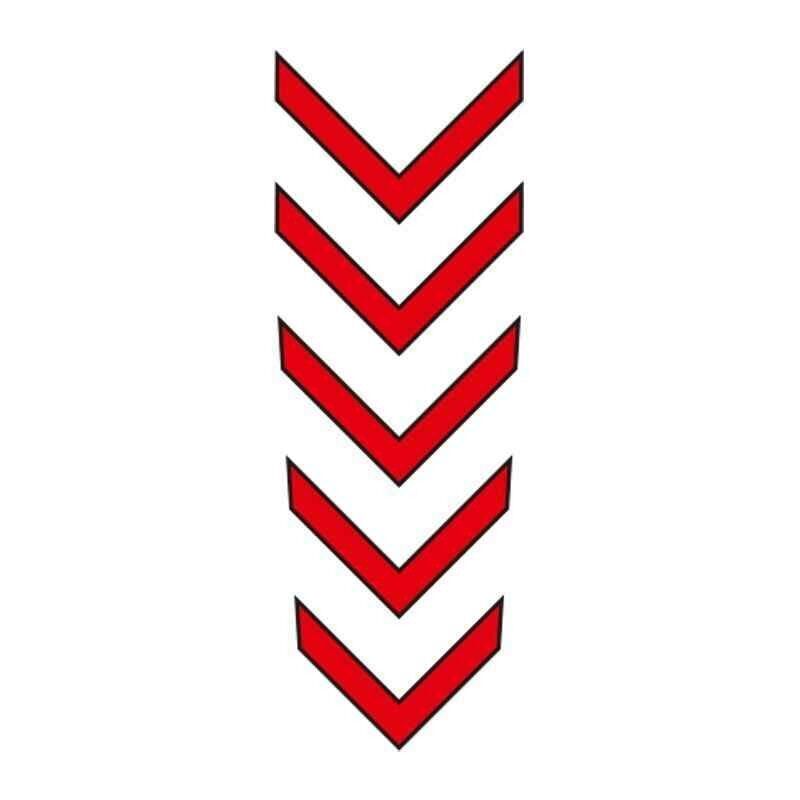 Cg Kırmızı Çamurluk Üst Sticker