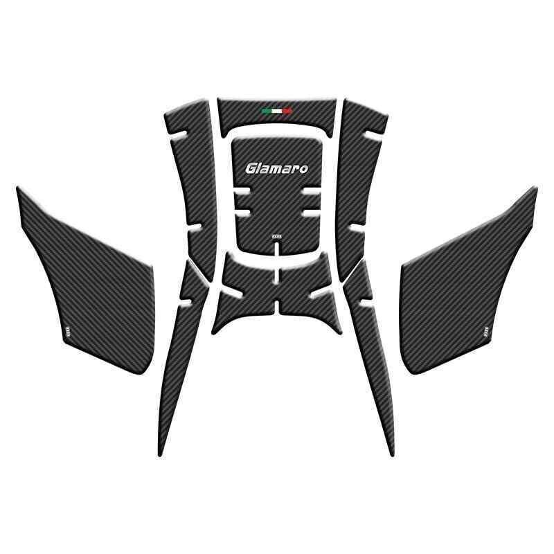 Musatti Glamaro Max 125 2024 - 2026 Uyumlu Tank Pad Set