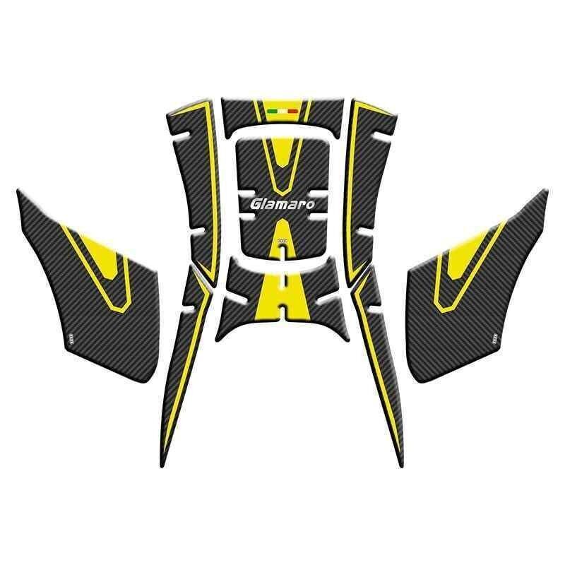 Musatti Glamaro Max 125 2024 - 2026 Uyumlu Tank Pad Set 005