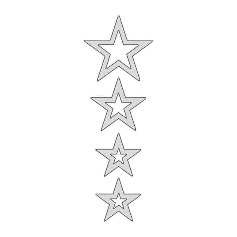 Cg Nikel Yıldızlı Çamurluk Üst Sticker