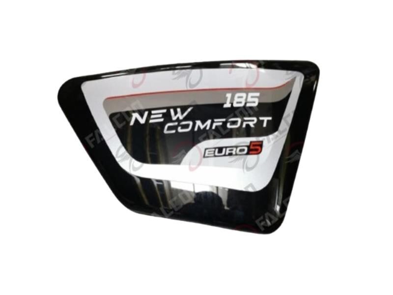 Falcon Yan Kapak Sağ Siyah-New Comfort