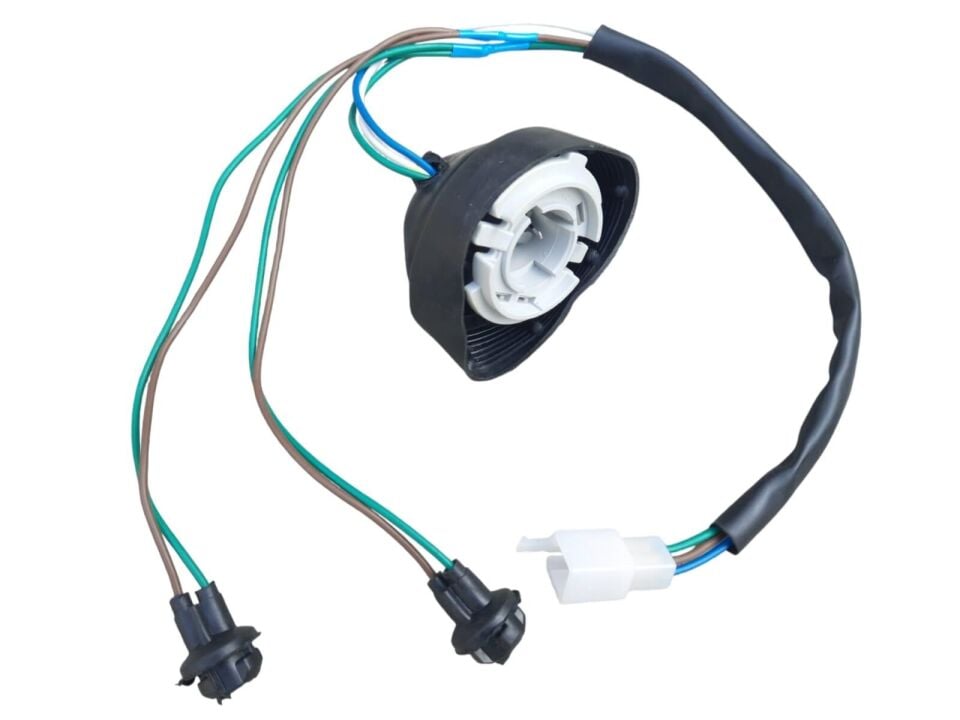 Cub Çelik Far Duyu Ampüllü