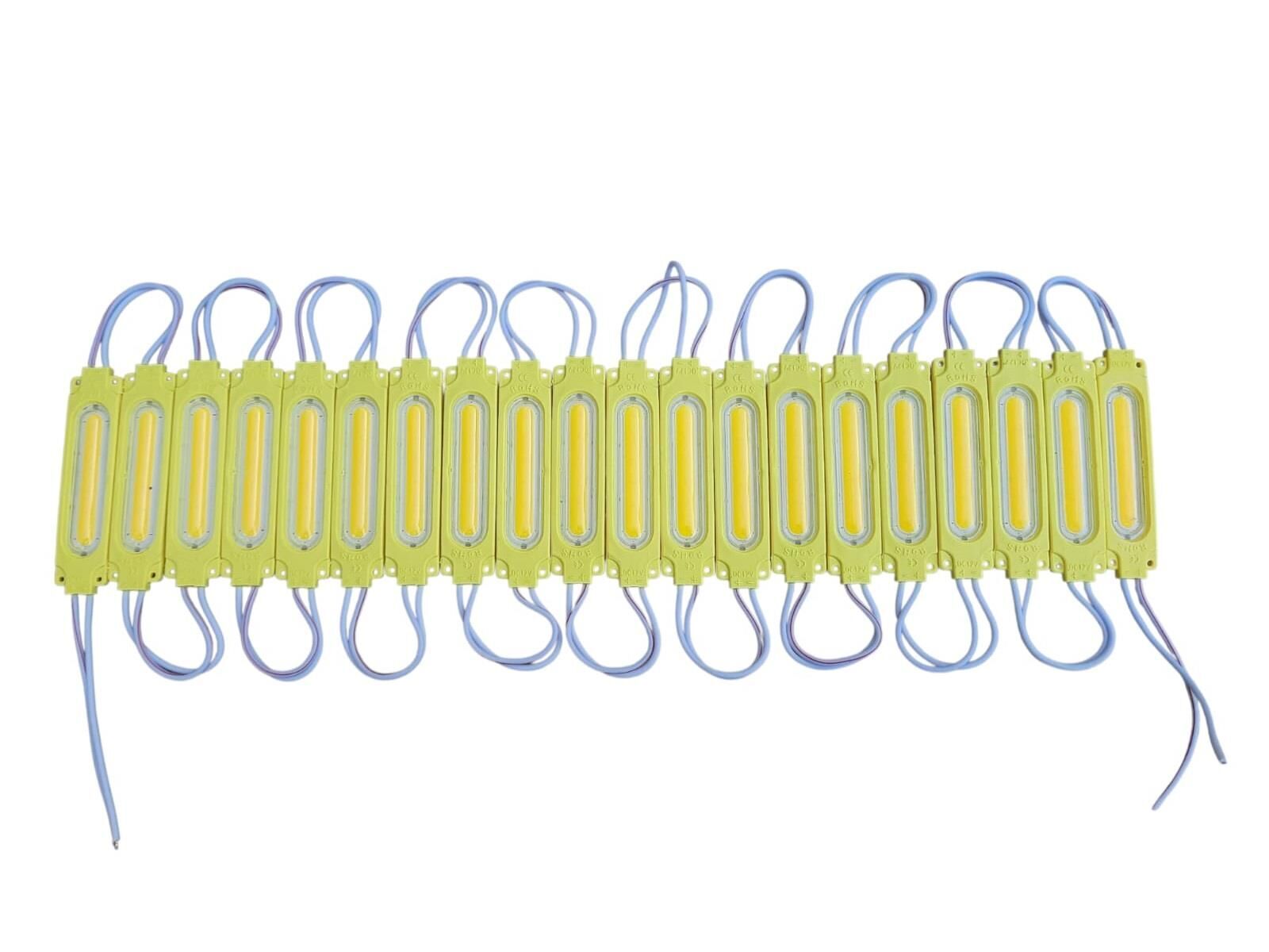 Yapışkan Led Sarı 6 20 Li Set