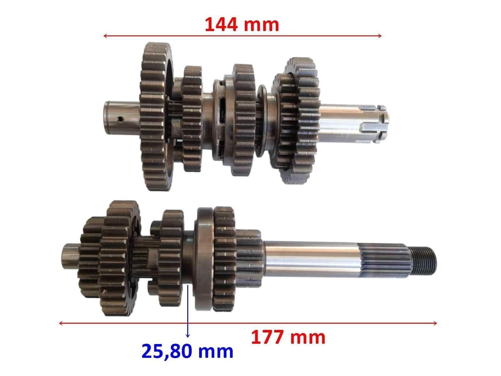 Honda Cbf Şanzıman Dişli Grubu Ym 25,80 Mm