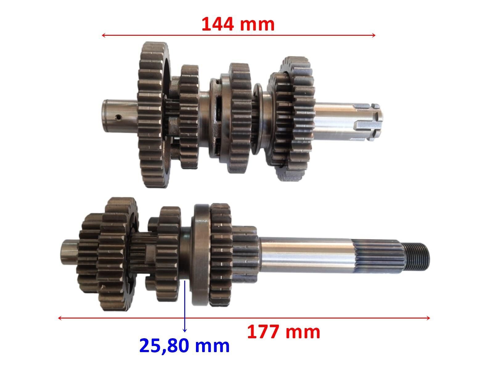 Honda Cbf Şanzıman Dişli Grubu Ym 25,80 Mm