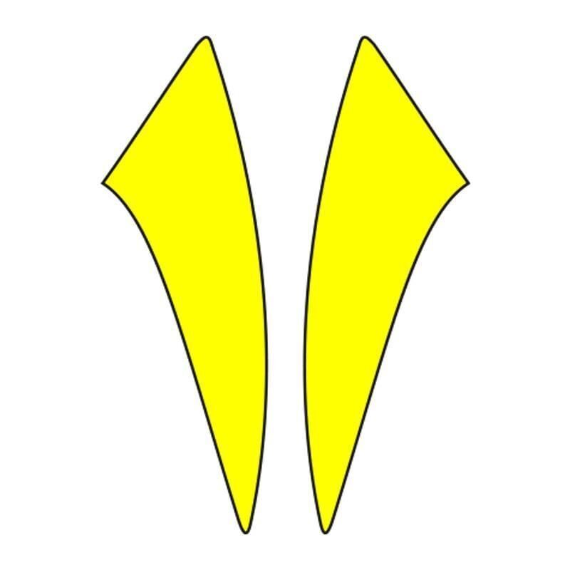 Cg Sarı Çamurluk Yan Sticker