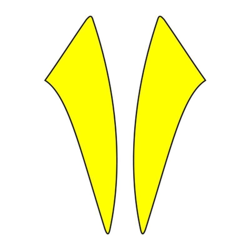 Cg Sarı Çamurluk Yan Sticker