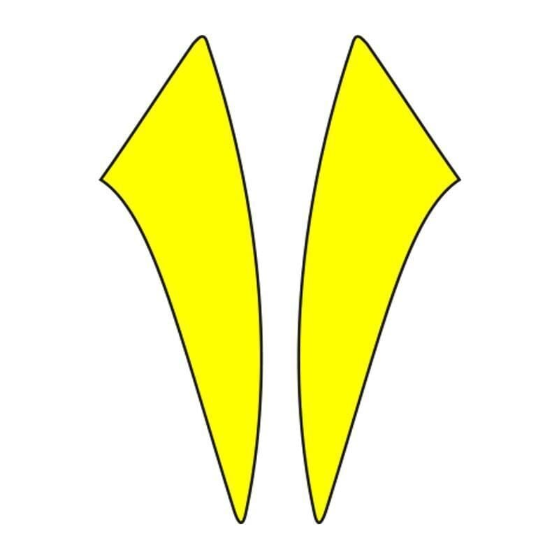 Cg Sarı Çamurluk Yan Sticker