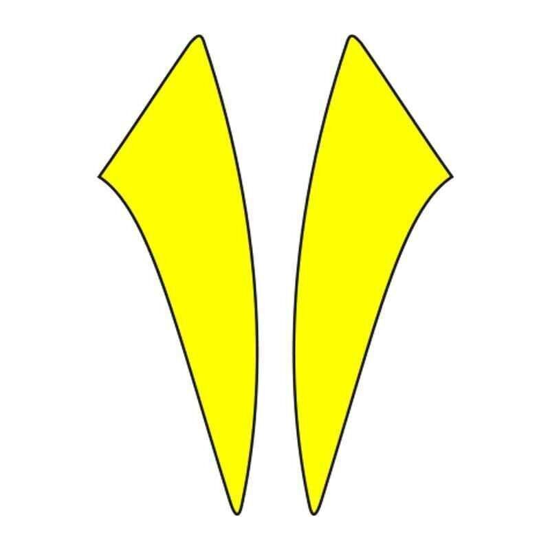 Cg Sarı Çamurluk Yan Sticker