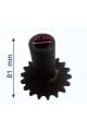 Atv Ön Dişli 428-18T İç 20Xuzunluk 81Xtm Öm
