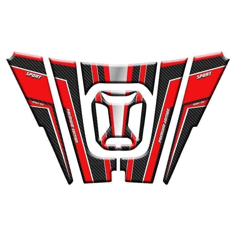 Rks Reale 125 2024 - 2025 Uyumlu Tank Pad 002