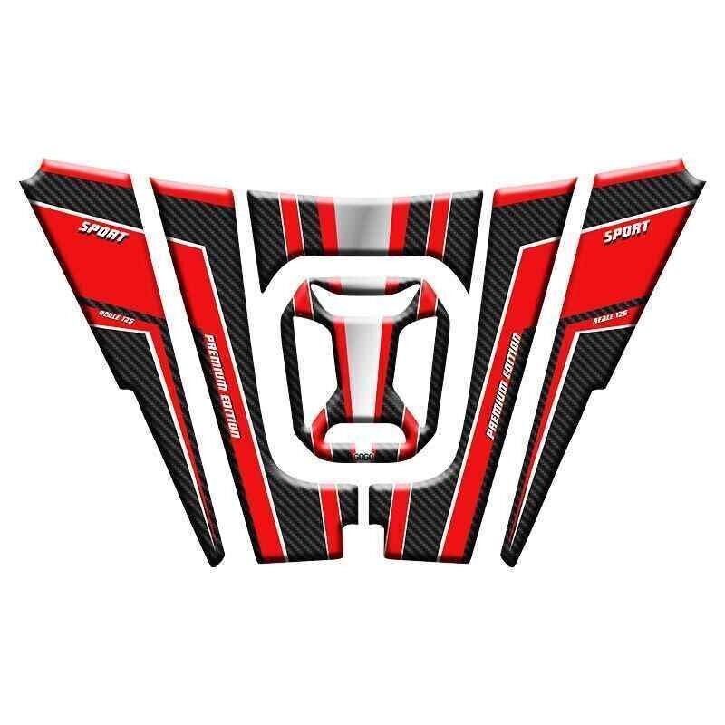 Rks Reale 125 2024 - 2025 Uyumlu Tank Pad 002