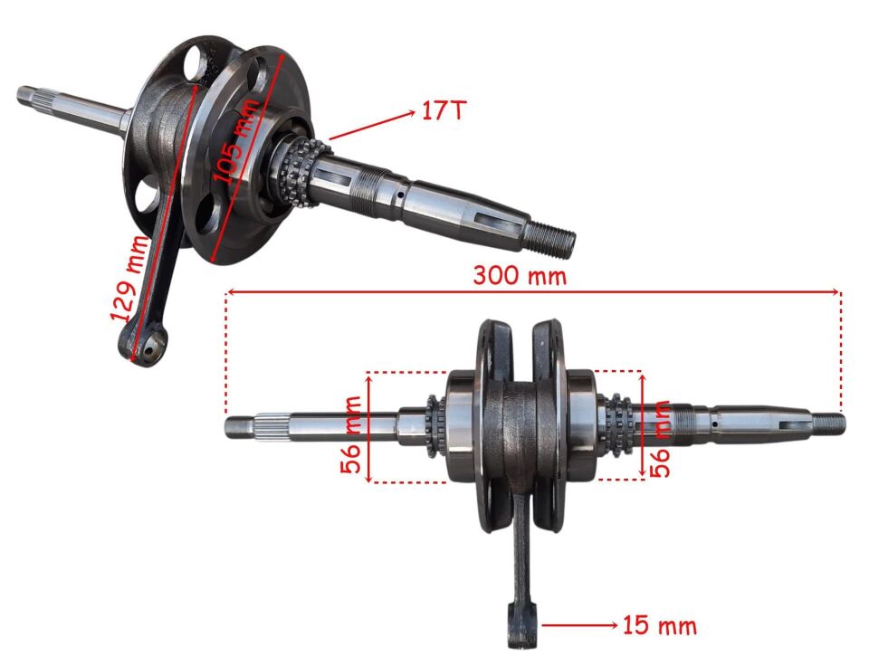 Salcano Astro 125 Krank 15 Pim