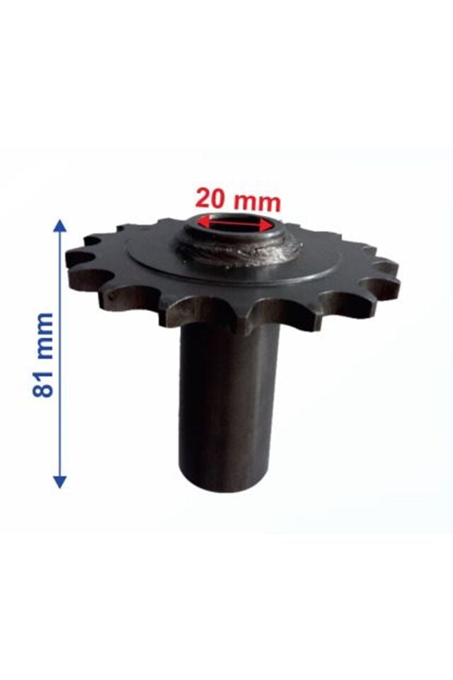 Atv Ön Dişli 520-17T İç 20Xuzunluk 81Xtm Öm