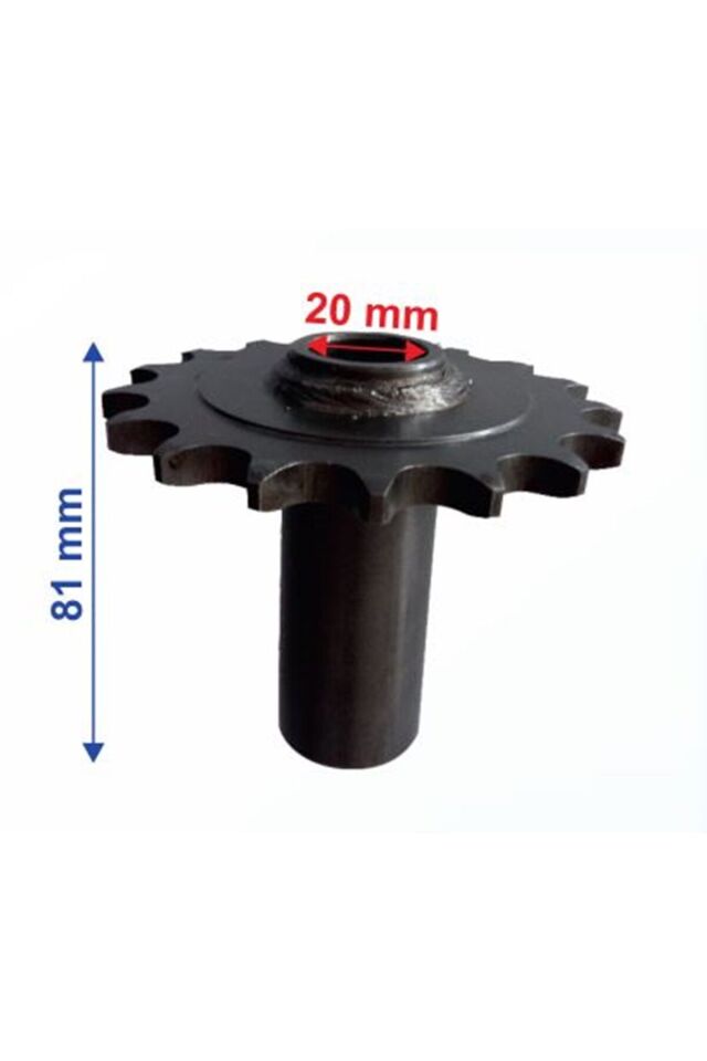 Atv Ön Dişli 520-17T İç 20Xuzunluk 81Xtm Öm