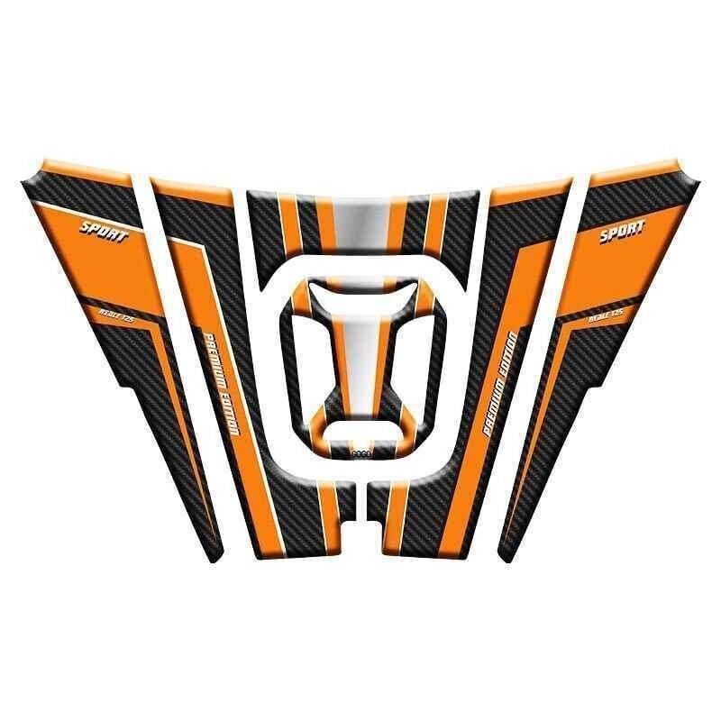 Rks Reale 125 2024 - 2025 Uyumlu Tank Pad 005