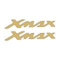 Yamaha Xmax Uyumlu Damla Yazı Gold 22X4 Cm Sticker