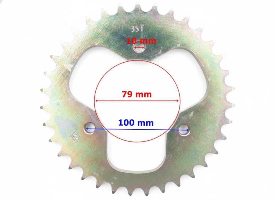 Atv Viptrac 200 Arka Dişli 530-35T İç 80 Mm Öm
