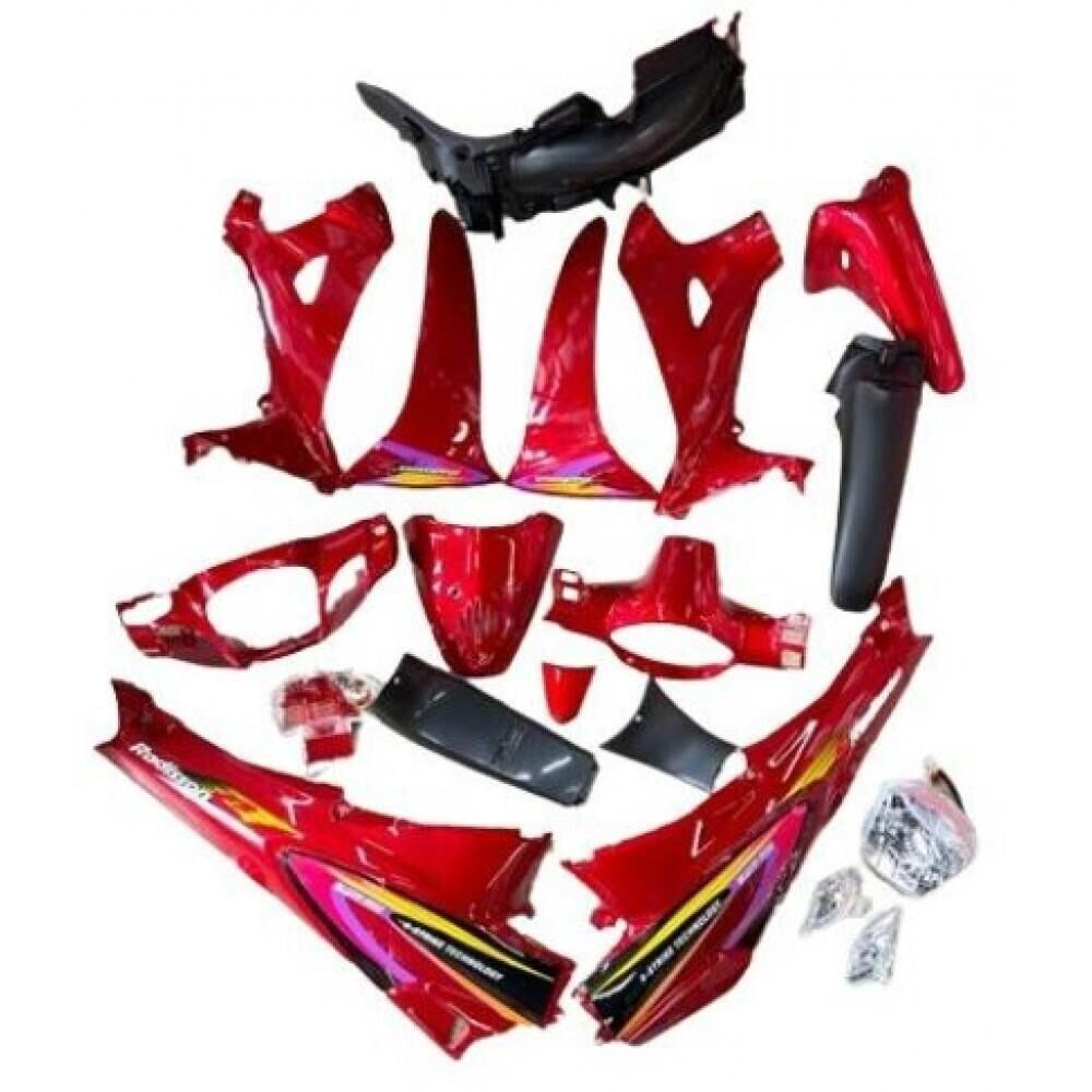 Motoran Torro Kaporta Seti Kırmızı (Far Stop Dahil)