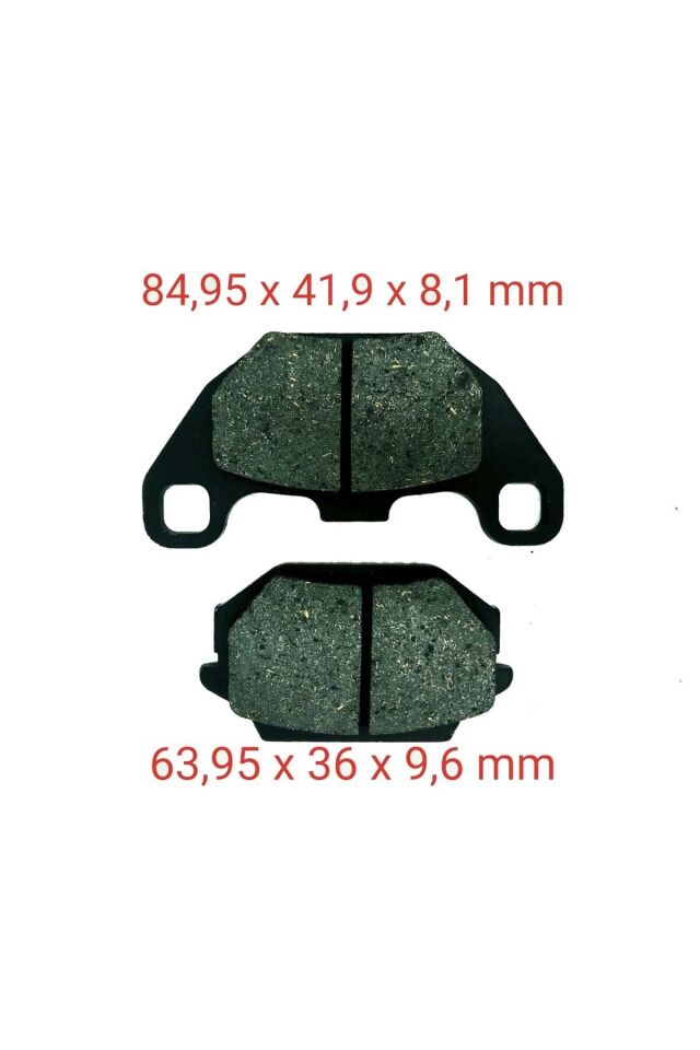 Kymco Ön Fren Disk Balatası Fa305 3369 Sym Joyride Evo 125-200 Arka-Kymco People 125-S 200