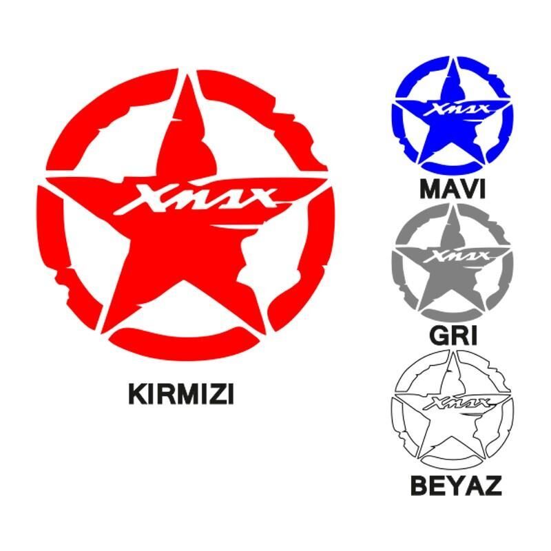 Yamaha Xmax Uyumlu Yan Stıcker Takım 2 Lı