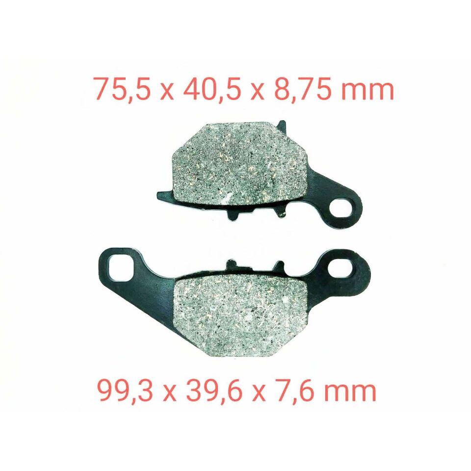 Ön Fren Disk Balatası Sfa396 Msr-Wiwi Suzuki An 125(1995-2000) - Address 110(2015-2016)