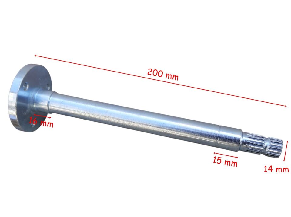 Atv Buggy Direksiyon Mili 17 İri Freze Kısa Setli Öm