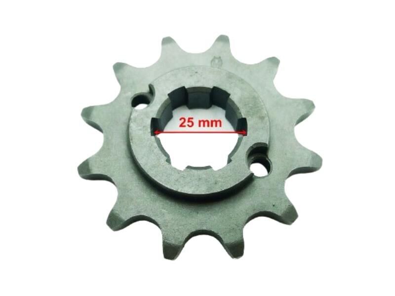 Atv Yuki Cazador Ön Dişli 520-12T İç 25 Mm Setli 2 Delikli Öm