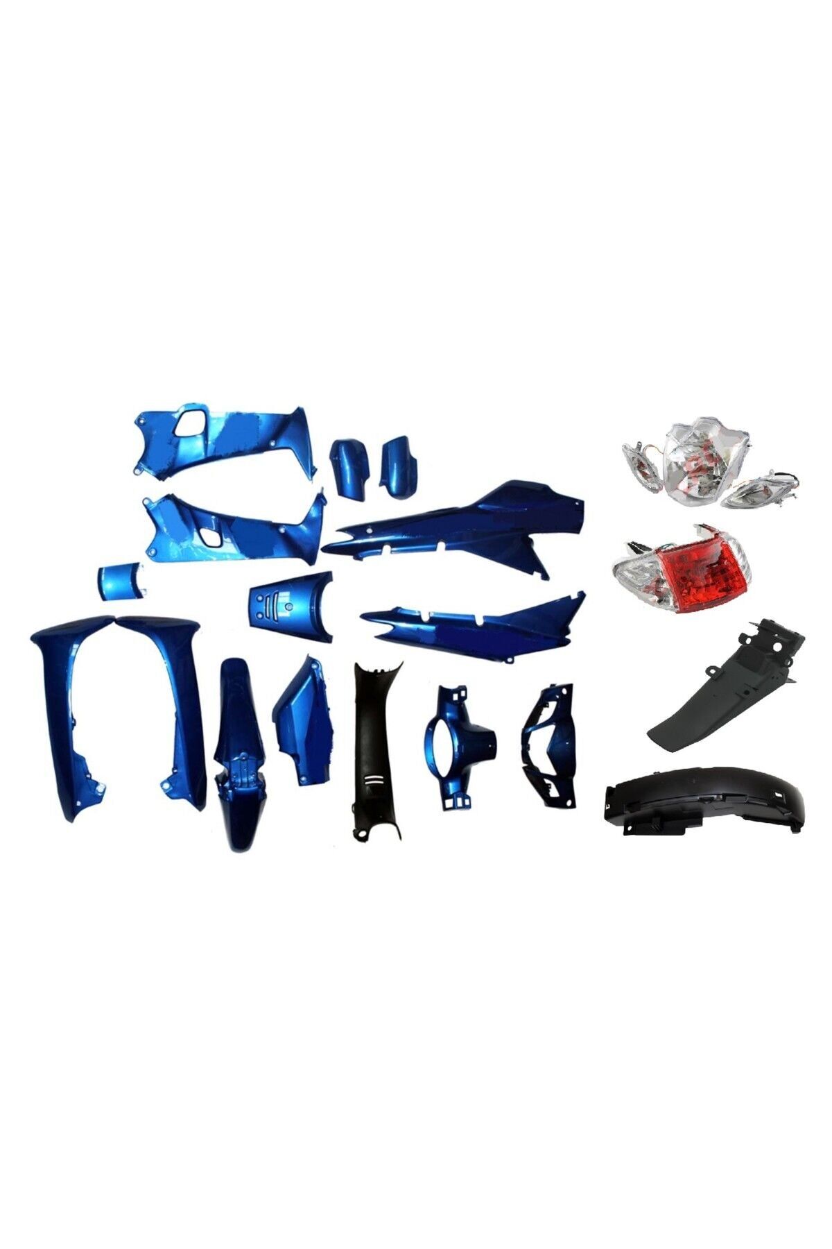 Kh Kaporta Seti Mavi Far-Stop Dahil 20 Parça