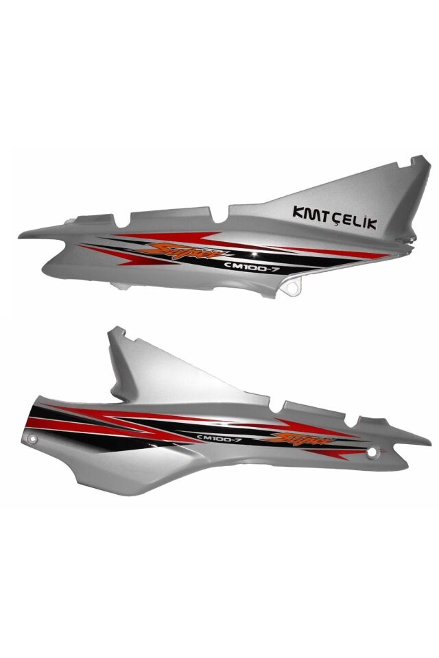 Kmt Çelik 100 Arka Karenaj Sağ Sol Gri Takım Orjinal Orijinal