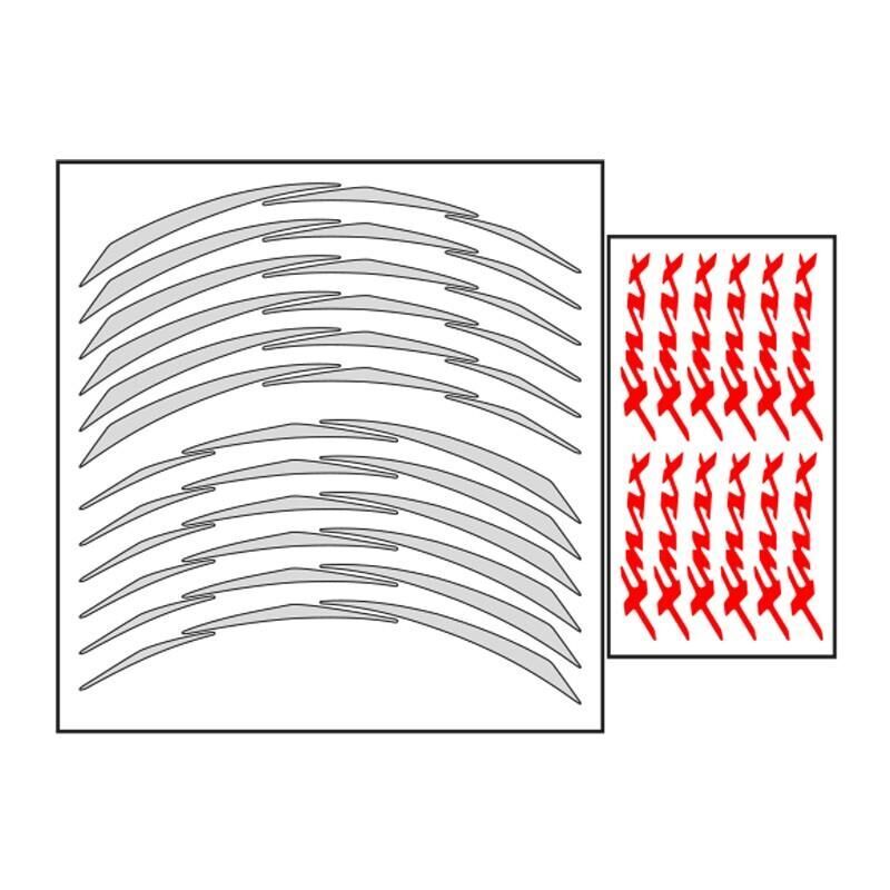 Yamaha Reflektör Beyaz Iıı Xmax Uyumlu 1 Set Jant Şeridi