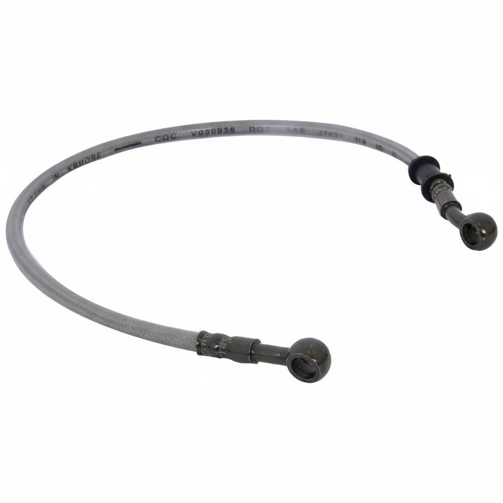 Honda Dio 110 Ön Fren Hidrolik Hortumu 90 Cm Çelik Örgü