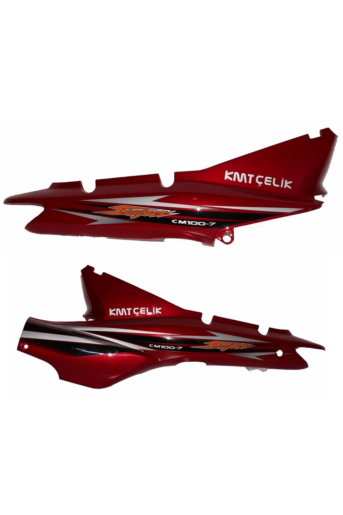Kmt Çelik 100 Arka Karenaj Sağ Sol Kırmızı Takım Orjinal Orijinal