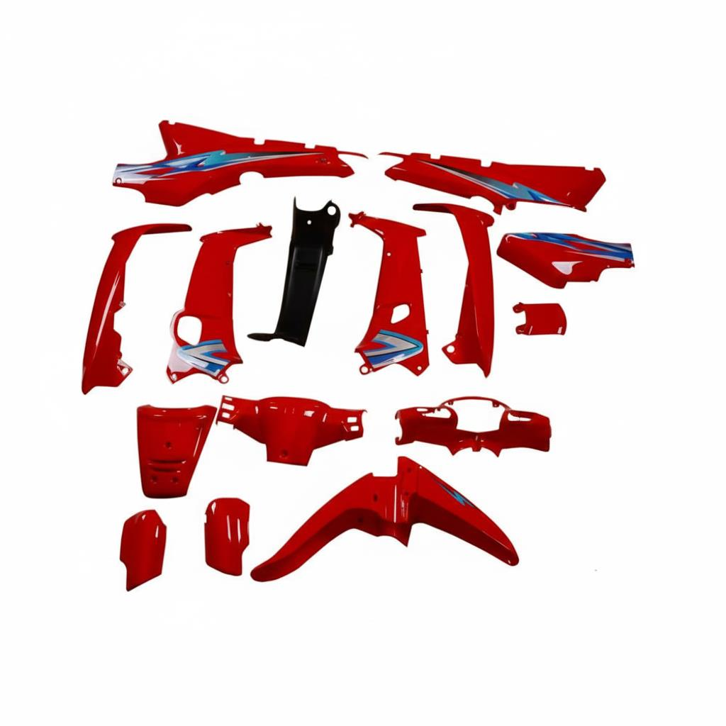 Mfh Kh Kaporta Seti Kırmızı 15 Parça